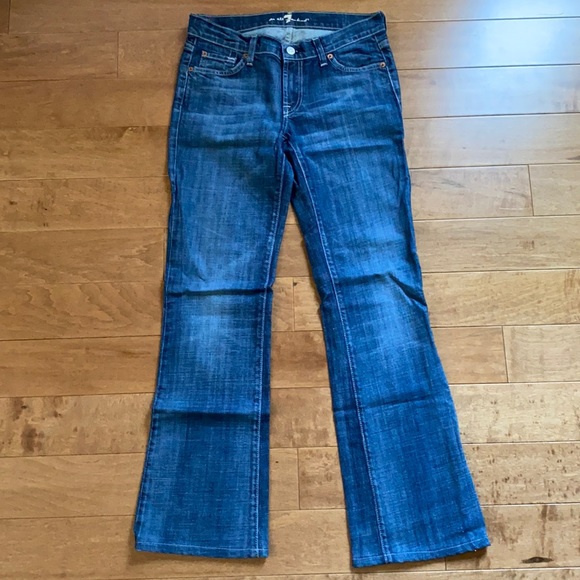 7 For All Mankind Jeans  Womens Sz 28 - Picture 2 of 8